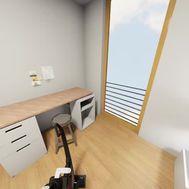 Vacuuming Floors: demo poster