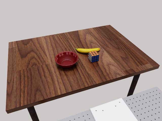 rubiks_cube_banana_bowl scene